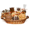 Gourmet Large 4 Apple Gift Basket